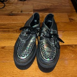 T.U.K Oil Slick Creepers (Barely Used)